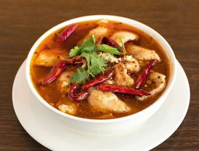 Spicy Fish Fillets in Chili Broth